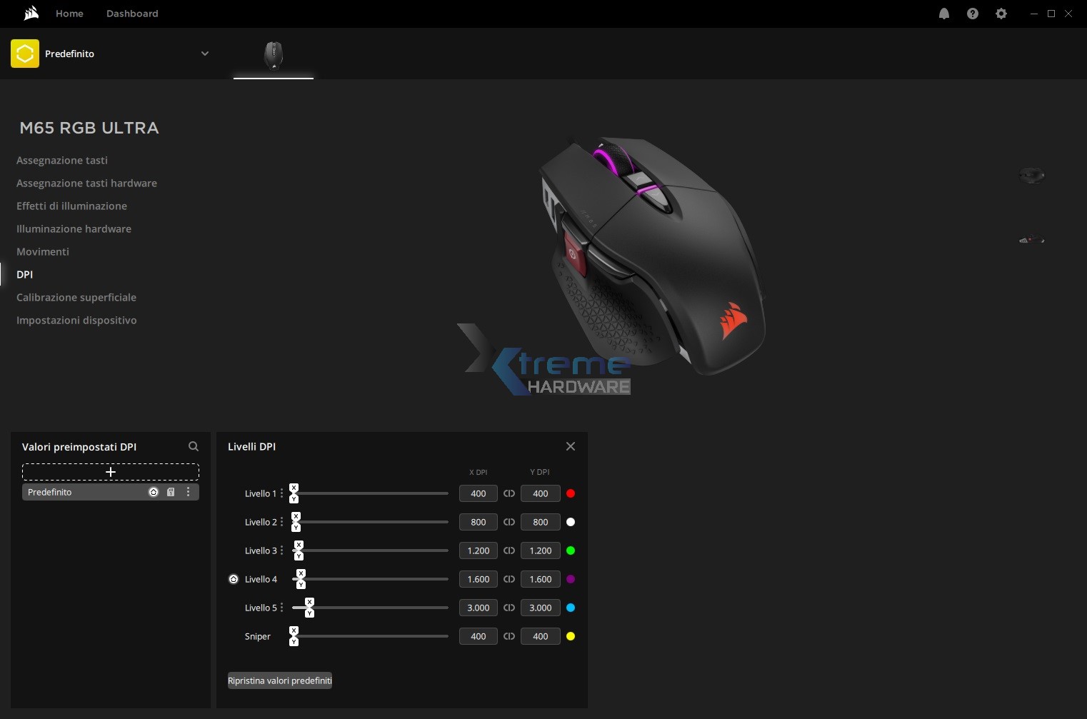 iCUE M65 RGB Ultra 8 d283d