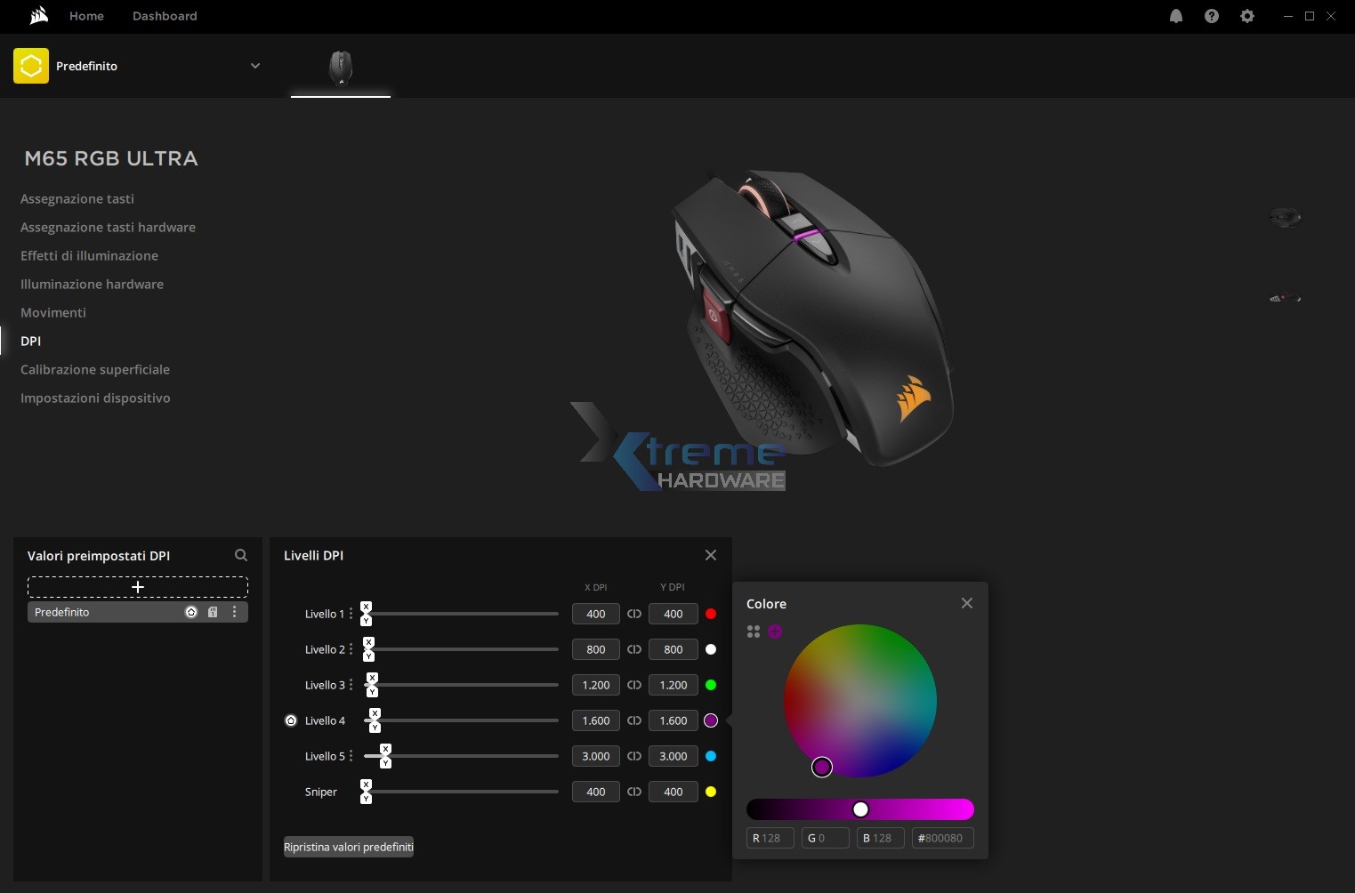 iCUE M65 RGB Ultra 9 2da8b